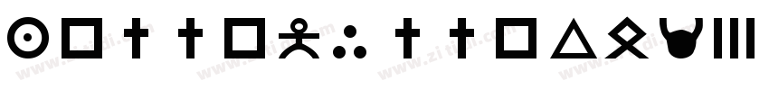 fettemittelschrift r字体转换